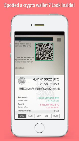 BitScanner - QR-code wallet scanner for Bitcoin Litecoin and Peercoin