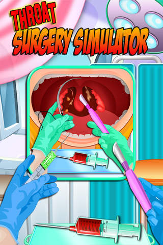 Throat Surgery Simulator - Doctor & Surgeon Games FREE screenshot 3