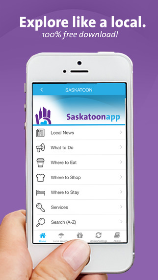 Saskatoon App – Saskatchewan – Local Business Travel Guide