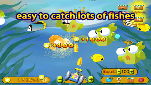 【免費遊戲App】Candy Crazy Fish -  hero uses super weapon capture  amazing fishes-APP點子