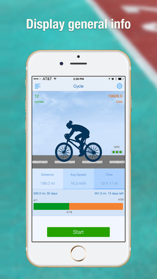 Cycle Diary – GPS Cycling Maps and Cycling Routes Planner for Fitness