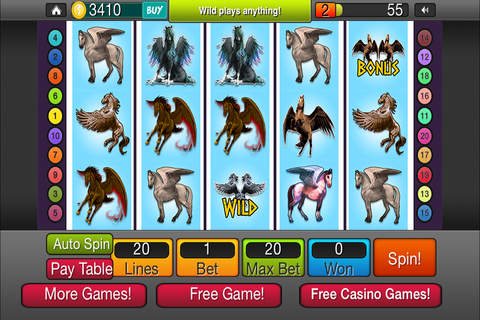 `Ancient Gods Casino Slots – Free 777 Simulation Game screenshot 3