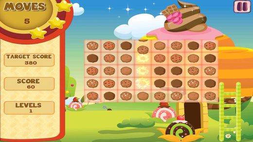 【免費遊戲App】Cookie Craze Saga - Yumyy Dessert Match Game FREE-APP點子