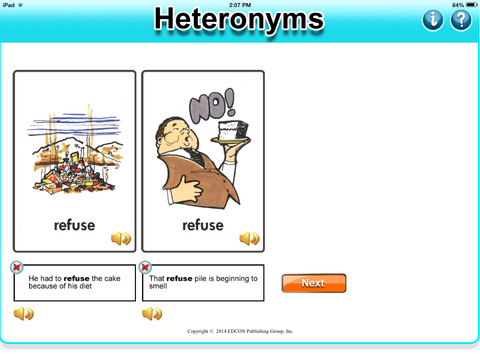 【免費教育App】Heteronyms Learning Game-APP點子