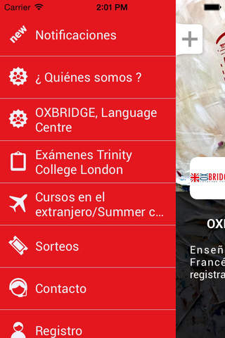 OXBRIDGE, Language Centre screenshot 2