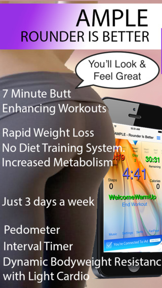 Ample - Get a nice round butt rapid weight loss and increase your metabolism without dieting