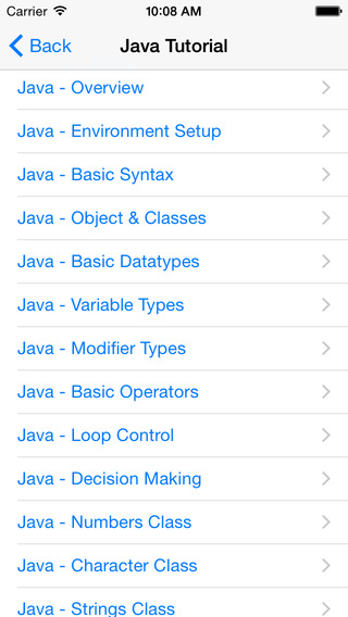 Tutorial of Java Programming