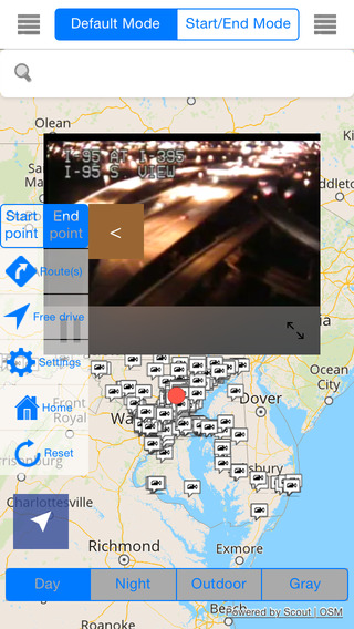 Maryland Baltimore Offline Map with Real Time Traffic Cameras Pro - Great Road Trip