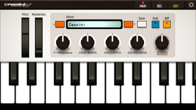 【免費音樂App】CASSINI Synth for iPhone-APP點子