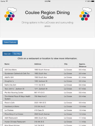 【免費生活App】Coulee Region Dining Guide-APP點子