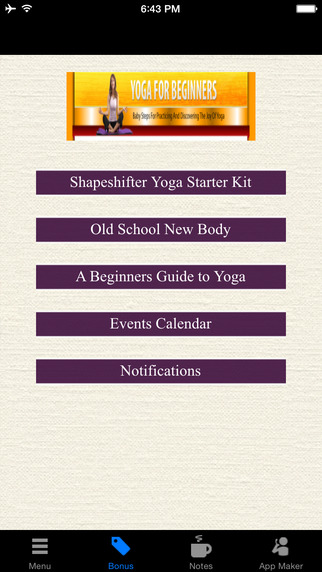 【免費健康App】Yoga For Beginners:Baby Steps for Practicing and Discovering The Joy of Yoga-APP點子