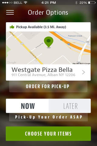 Westgate Pizza Bella screenshot 2