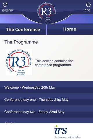 ABRP 2015 Conference screenshot 4