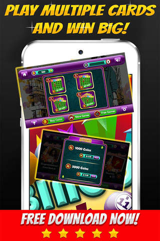 LV Bingo PRO - Play the most Famous Card Game in the Casino for FREE ! screenshot 3