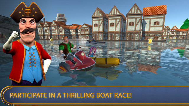 Mini Boat Chase 3D Deluxe