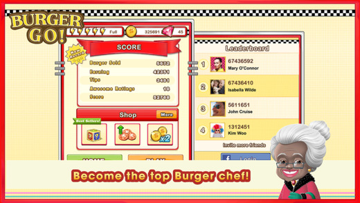 【免費遊戲App】Burger Go - Fun Cooking Game-APP點子