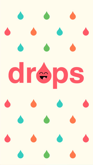 Drops - it's raining