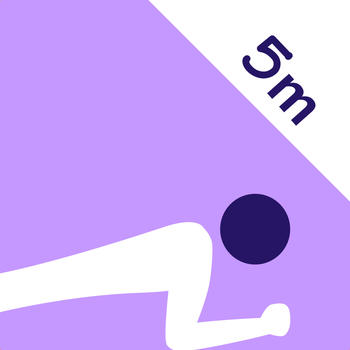 Plank 5 minutes - 30 days workout challenge 健康 App LOGO-APP開箱王