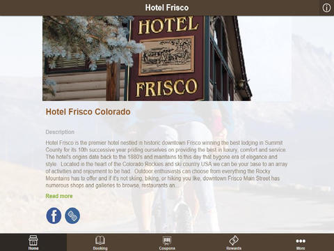 【免費旅遊App】Hotel Frisco Colorado-APP點子