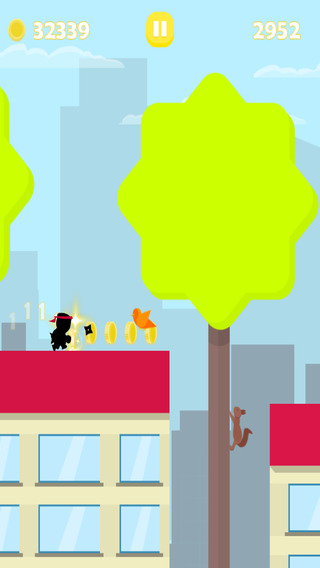 【免費遊戲App】Jump Ninja: The Rooftop Hero-APP點子