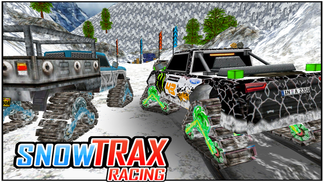 【免費遊戲App】Snow Trax Racing ( Winter Race Games )-APP點子