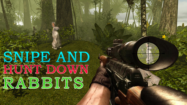 Wild Rabbit Hunter Simulator – Shoot jungle animals in this sniper simulation game