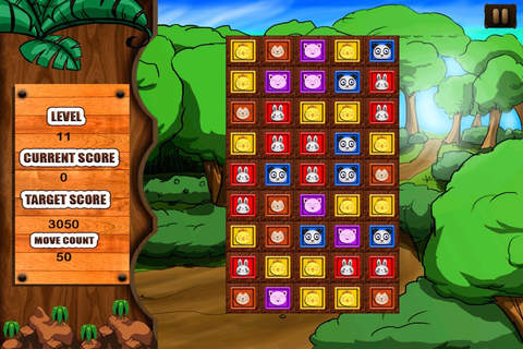 A Panda And Friends Journey Classic Match 3 Level Games Free screenshot 3