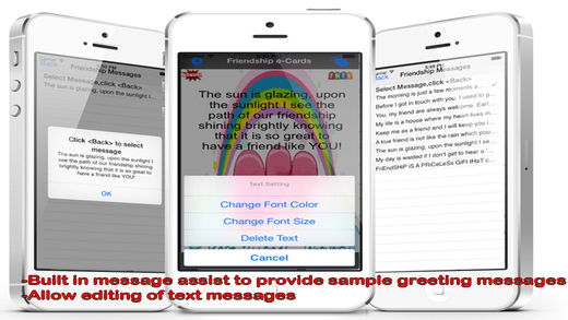 【免費生活App】The Best Friendship e-Cards.Customise and Send Friendship Greeting Cards-APP點子