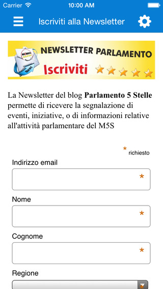 【免費新聞App】Parlamento5stelle-APP點子