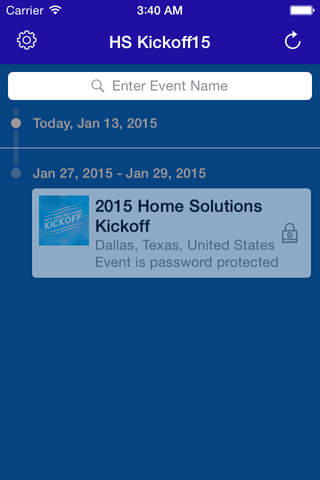 2015 HOME SOLUTIONS KICKOFF screenshot 2