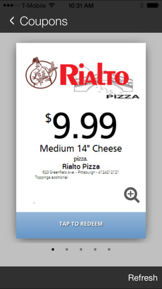 【免費生活App】Rialto Pizza-APP點子