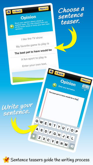 【免費教育App】Write to the Core Lite - sentence prompts and paragraph starters for beginning students-APP點子