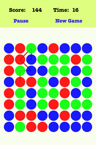 Classic Dots - Connect the dots according to the order of the red green blue screenshot 2