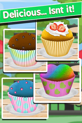 Awesome Souffle Cupcake Ice Cream Dessert Bakery Maker screenshot 2