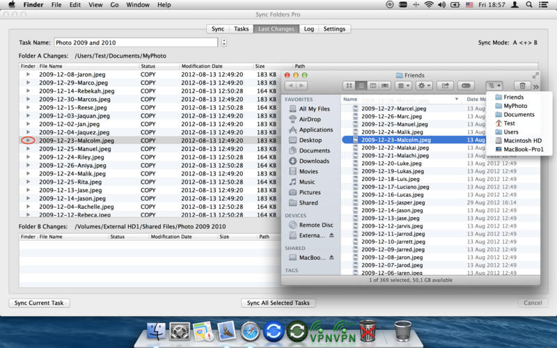 Sync Folders Pro for Mac 4.6.8 中文破解版 Mac上优秀的文件夹同步工具