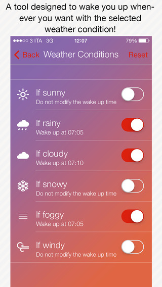 【免費天氣App】Genius Alarm- Weather Smart Alarm Clock, Set up wake-up alarms according to the weather forecast!-APP點子