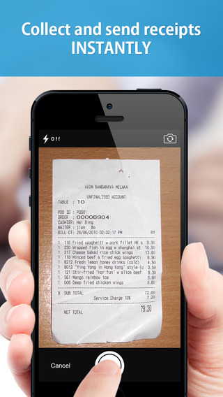 Receipt capture Pro - Scan collect receipts for expense tax reports
