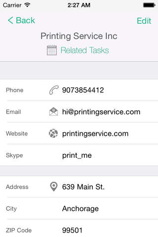 Salestream — mobile CRM system screenshot 3