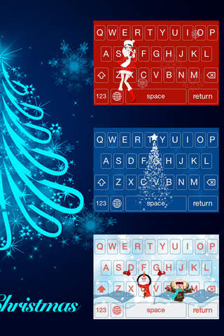 Christmas Keyboard - Color Keyboard screenshot 2