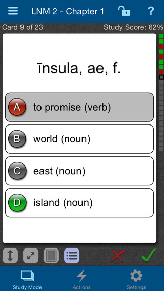 【免費教育App】Latin for the New Millennium Level 2 Vocabulary Flashcards-APP點子