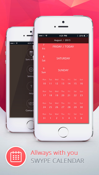 Free Calendar - Swipe Calendar and Task Manager
