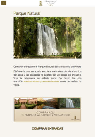 Monasterio de Piedra screenshot 4