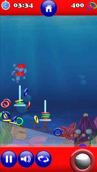 【免費遊戲App】Water Splash Rings 3D-APP點子