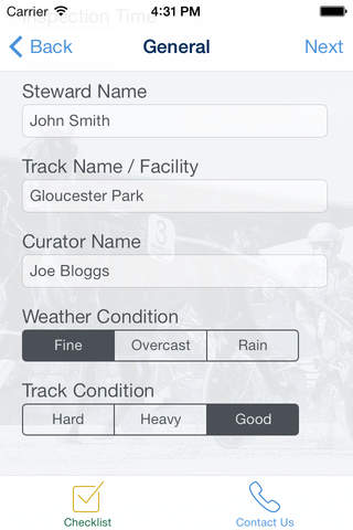 HRA Race Day Checklist screenshot 2