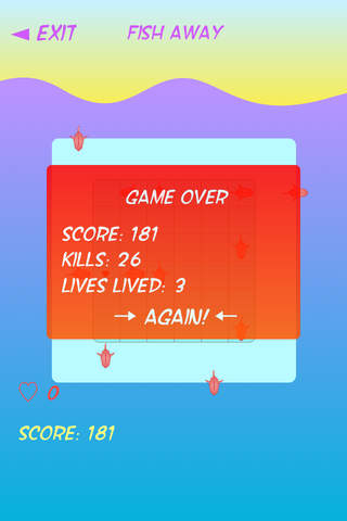 Fish Away Free - Escape From Angry Sharks! screenshot 2