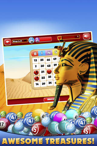 Bingo Pharaoh's World screenshot 2