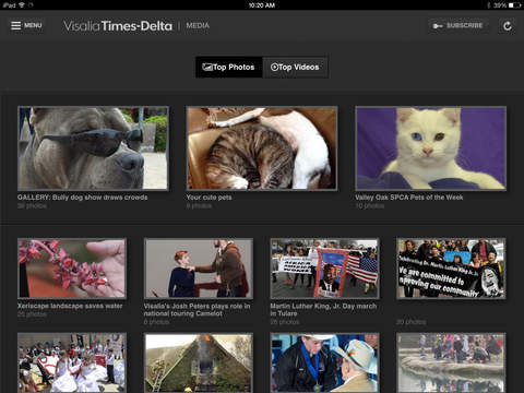 Visalia Times-Delta for iPad screenshot 3