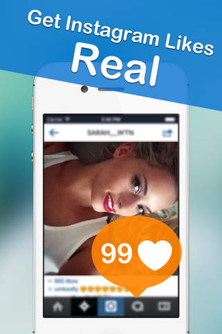 Like Rush for instagram: Get 1 like for 1 like & 1000 likes for 1000 likes screenshot 2