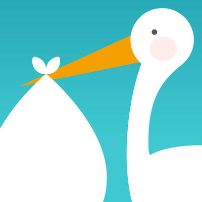 Happy Stork Old - Pregnancy Support App App Icon