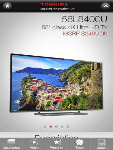 【免費商業App】Toshiba TV Product Guide-APP點子